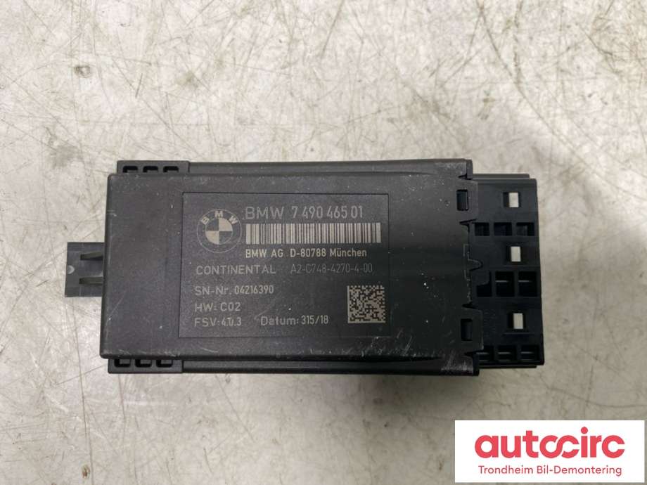 Styreenhet sete til BMW i3 2013-2022  (CONTINENTAL|7 490 465 01|61 35 7 490 465|)