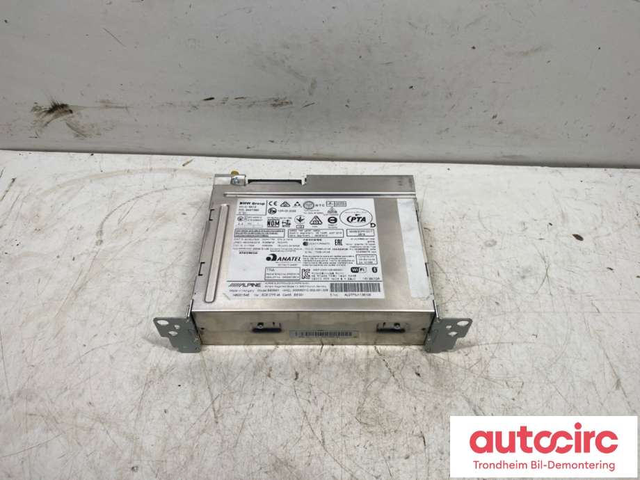Bilstereo til BMW i3, 2013-2022  (ALPINE / ANATEL|65 12 5 A0E DF6)