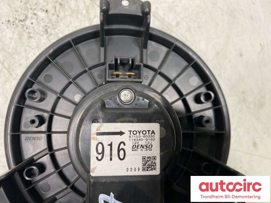 Varmeapparat motor til Toyota Land Cruiser 120 2002-2009  (DENSO|8710360330|116340-9160|)