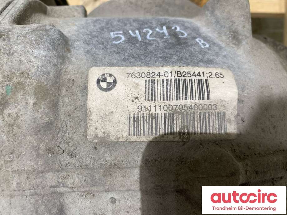 Kardang klokke bak til BMW 7-Serie 2009-2015 (F01/F02/F03/F04) (F01/F02/F03/F04) (33107630825|)