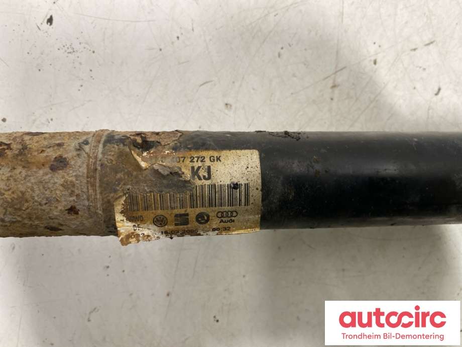 Drivaksel høyre foran, diesel/manuell til VW Touran 2003-2006 (Type I, Fase 1)  (1K0407272GK|5Q0407272FF|5Q0 407 272 FF)