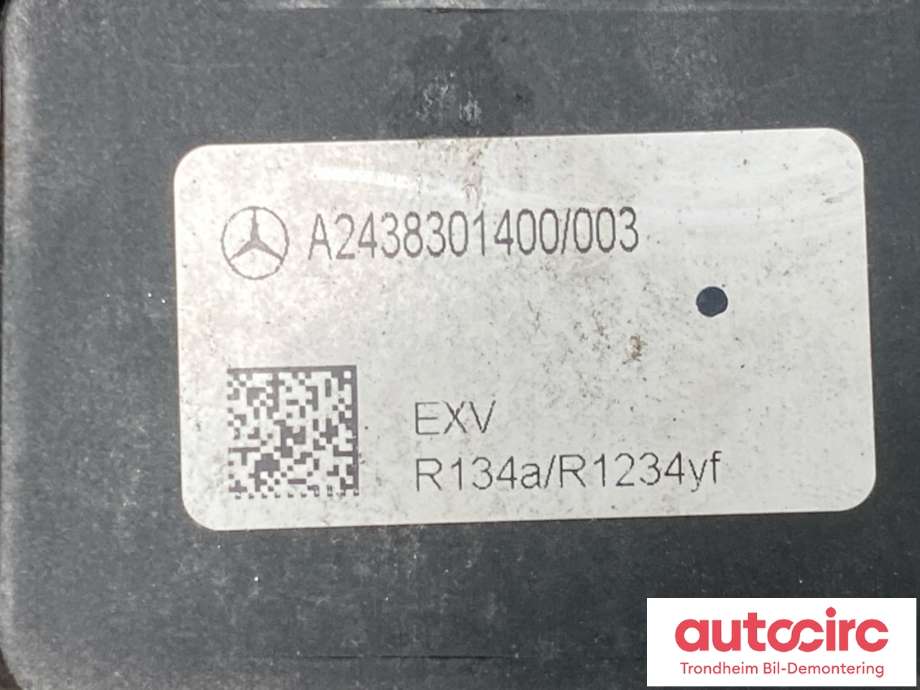 Aircondition diverse til Mercedes EQB 2022-->>  (A2438301500|A 243 830 82 00|A 243 830 84 00| A 243 830 85 00)