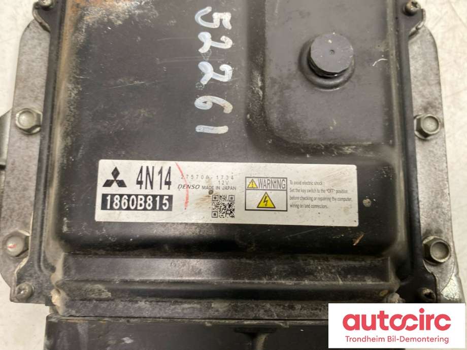 Styreenhet motor til Mitsubishi Outlander 2012-2015 (Type III, Fase 1)  (DENSO|1860B815|275700-1734|)