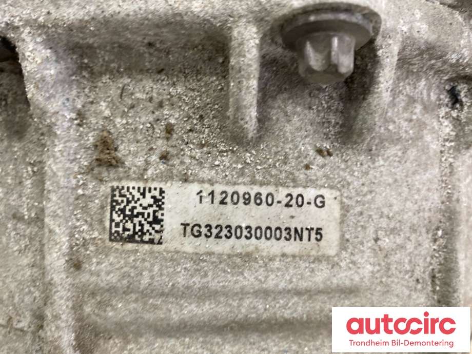 Motor elbil foran til Tesla Model Y 2021-2024 (Type I)  (1120960-20-G|1120960-DE-J|1672097-00-A| 1672097-00-B| 1672097-01-A)