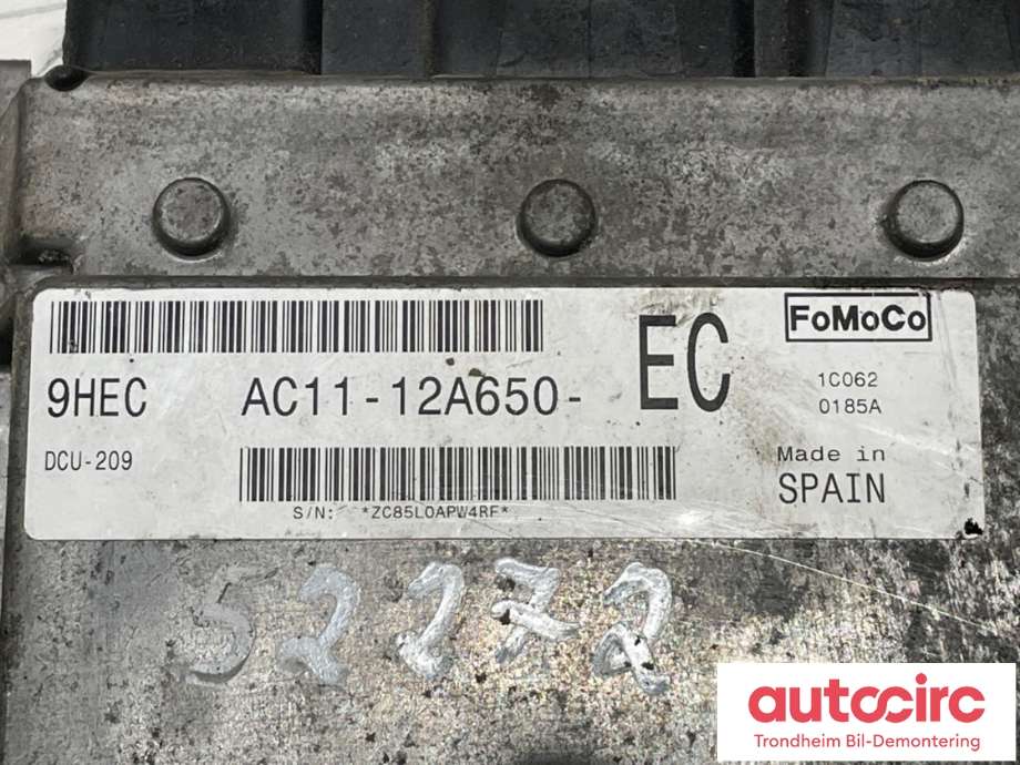 Styreenhet motor til Ford Transit 2006-2013 (FOMOCO|AC11-12A650|1729374|AU71-12A650-GC)