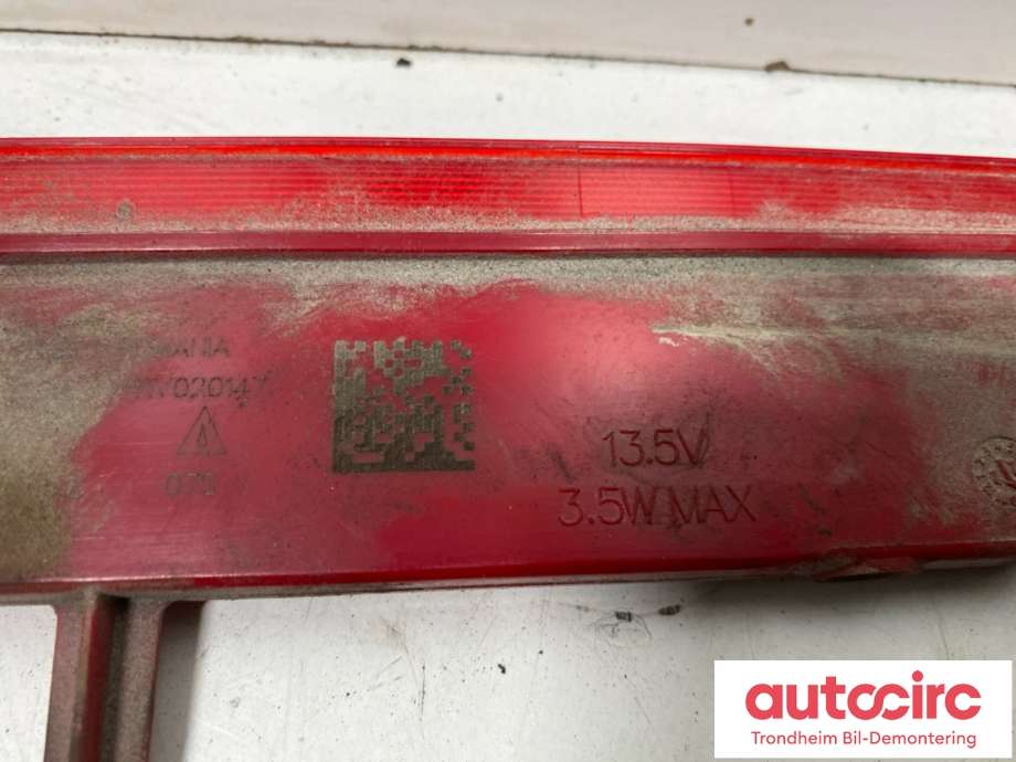 Baklykt bremselys bakrute til VW ID.3 2020-->>  (5H0 945 087|5H0 945 087 B|)
