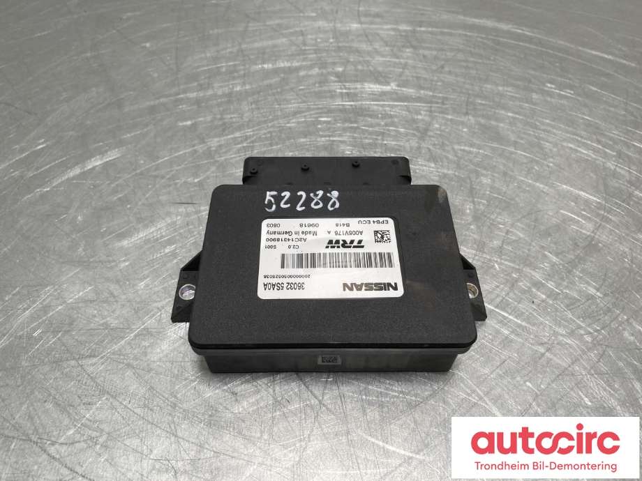 Styreenhet elektrisk parkbrems (EPB - Electric Parking Brake) til Nissan Leaf, 2018-->> (Type II)  (TRW|360325SA0A)