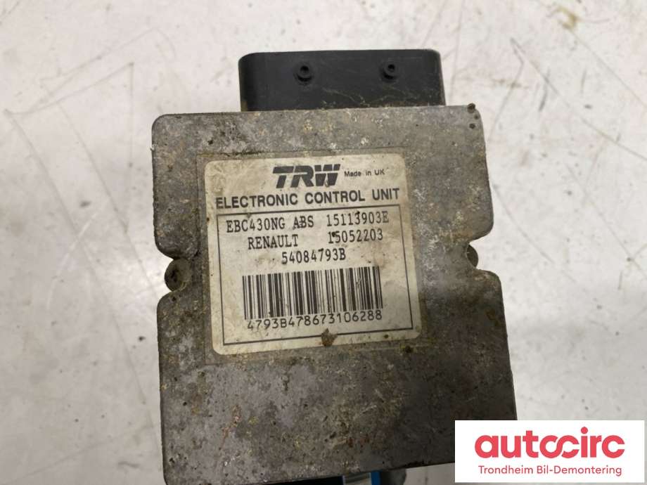ABS sentral til Renault Trafic 2006-2014 (TRW|8200963331|15113903E||15052203| 5408479B)