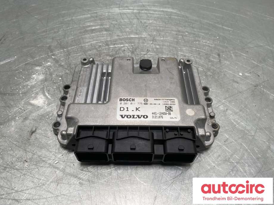 Styreenhet motor til Volvo S40 2008-2012 (Type II, Fase 2) (BOSCH|31211076|4N51-12A0650-BB|0281011775| 36000595)