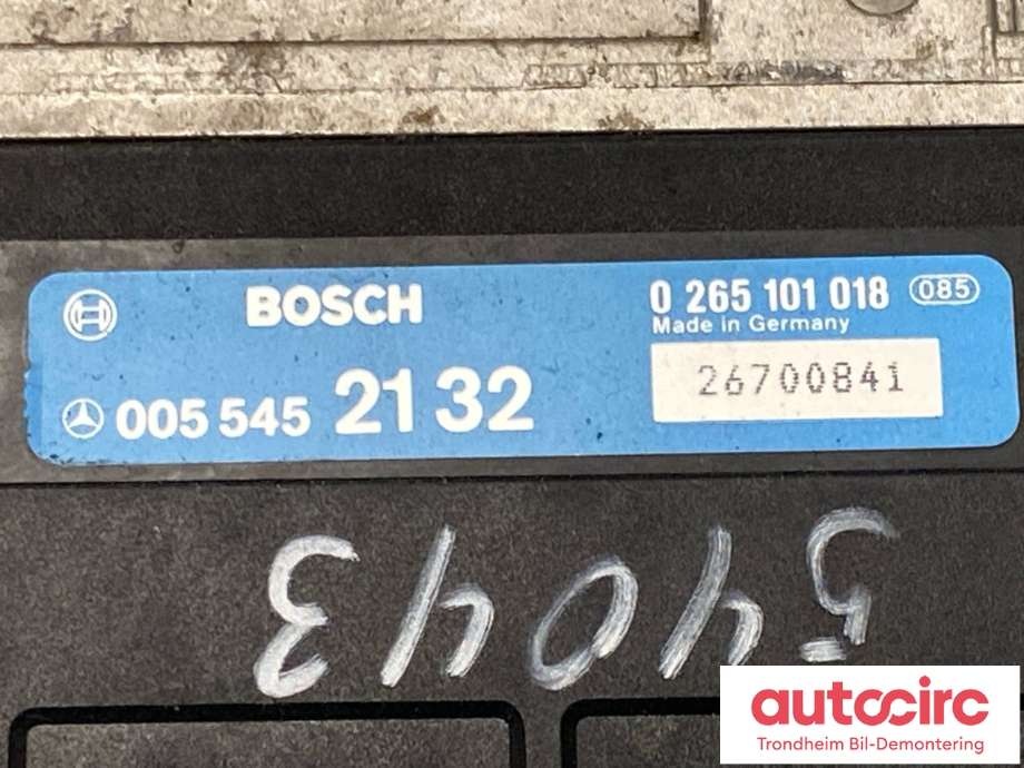 Styreenhet ABS til Mercedes 190 1984-1993 (W201) (W201) (A0005452132|A0055455132|)