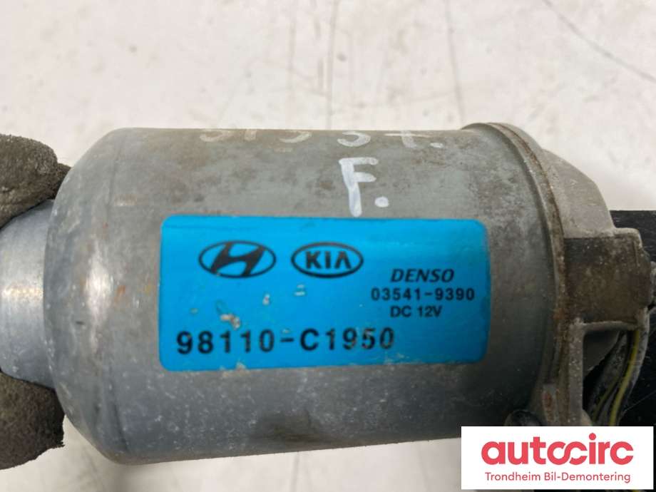 Viskermotor frontrute til Hyundai Kona 2017-2021 (Type I, Fase 1) (DENSO|98110-C1950|98110C1950|03541-9390)