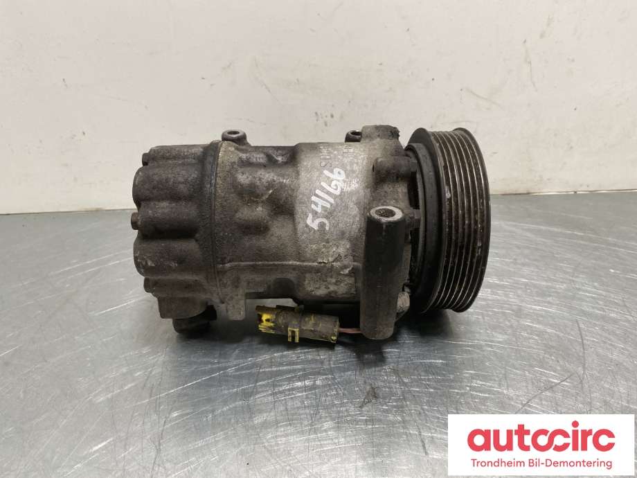 Aircondition kompressor til Peugeot 308 2007-2011 (Type I, Fase 1)  (SANDEN|9659875780|SD6C121355|6453WK| 98 228 268 80| 6453 WL| 16 715 536 80)