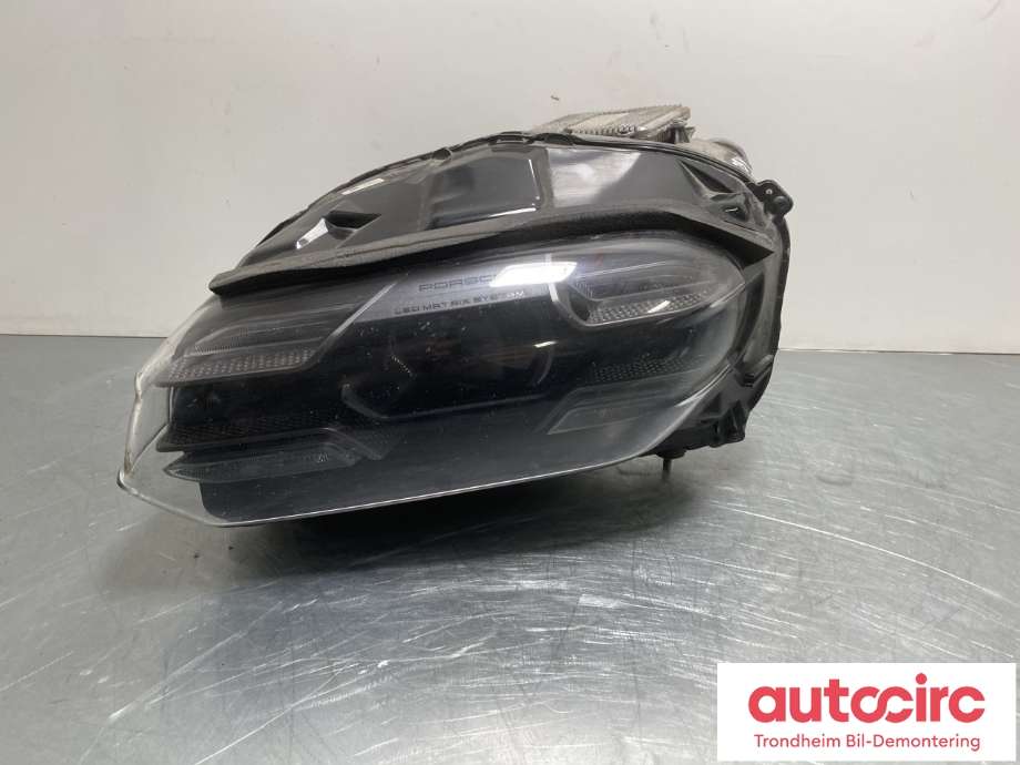 Frontlykt venstre full-LED til Porsche Taycan, 2019-->>  (9J1941059F)