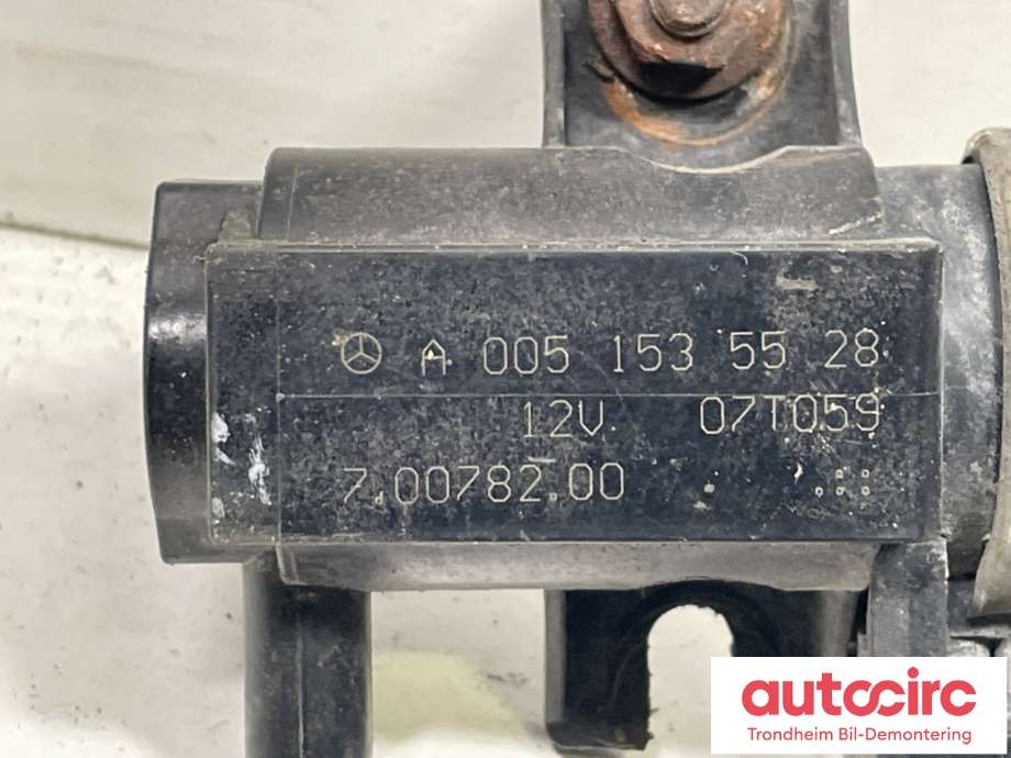 Vakuumventil til Mercedes Sprinter 2006-2013 (Fase 1) (906) (906) (A0051535528|)