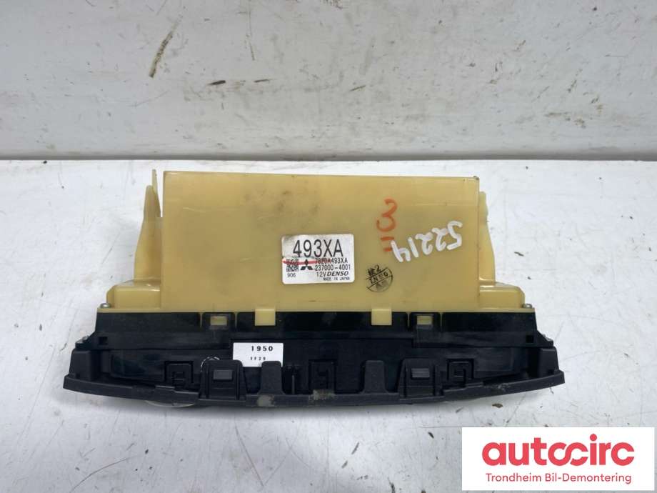 Varmeapparat betjening til Mitsubishi Pajero 2007-2016 (Type IV, Fase 1) (DENSO|7820A493|7820A493XA|237000-4001)