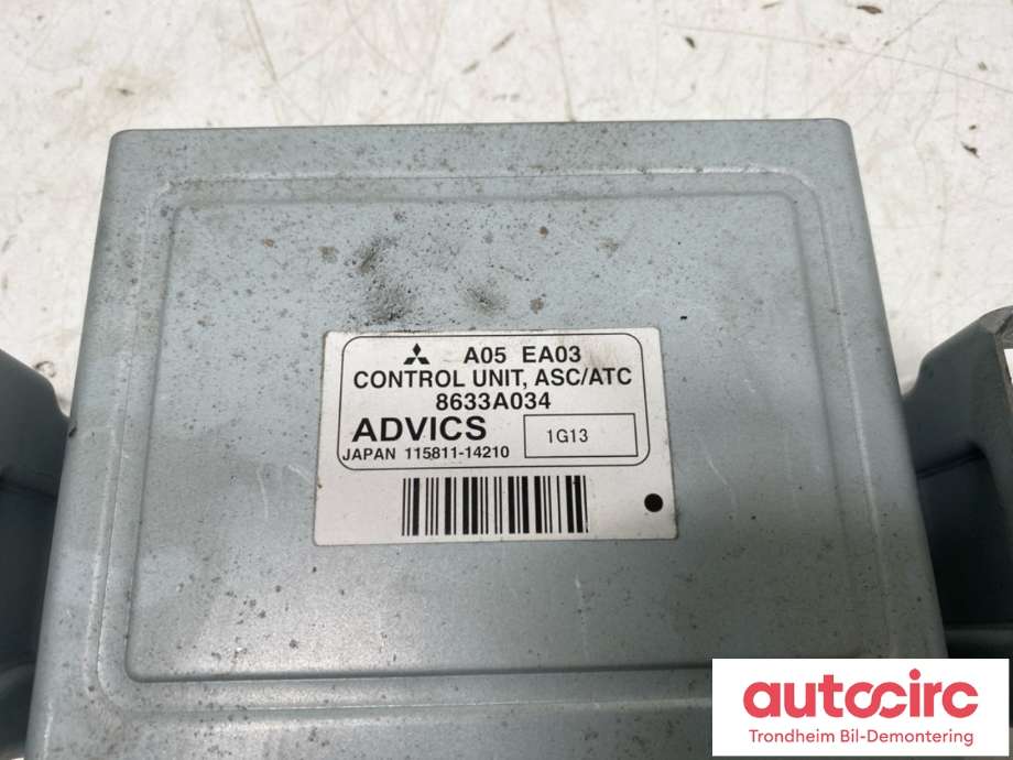 Styreenhet antispinn til Mitsubishi Pajero 2007-2016 (Type IV, Fase 1) (ADVICS|8633A034|115811-14210|)