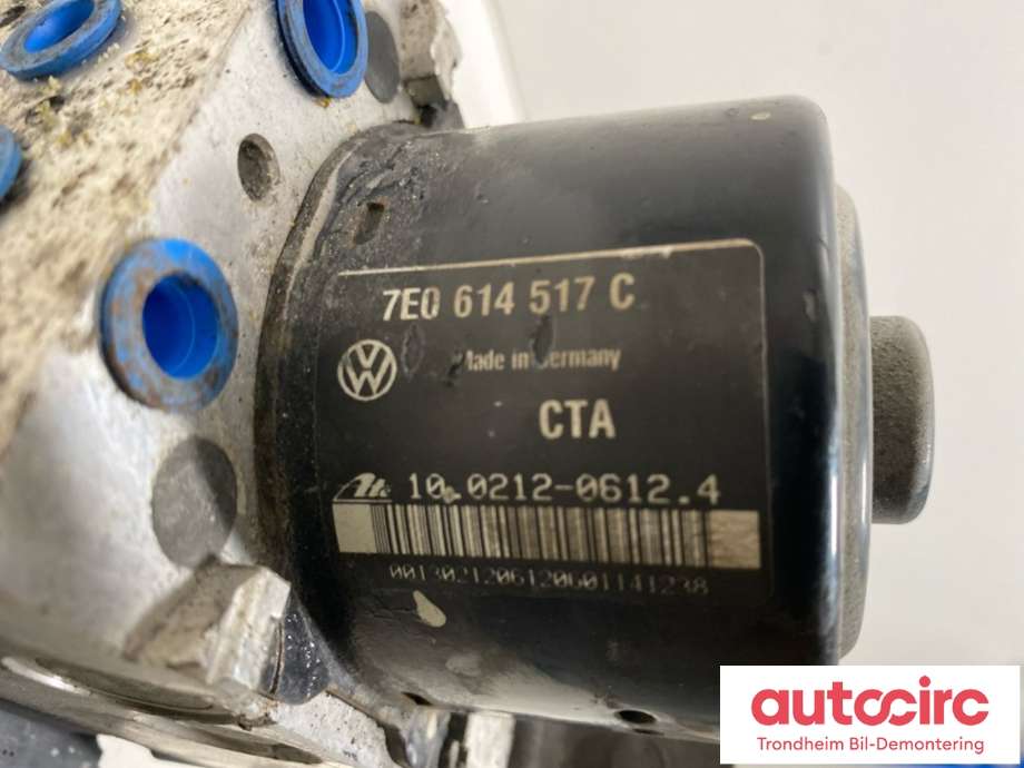 ABS sentral til VW Transporter / Caravelle 2009-2015 (Fase 2) (T5) (T5) (ATE|7E0614517C|7E0907379G|)