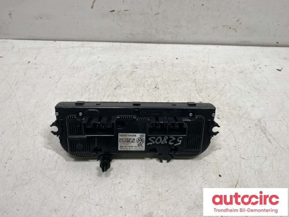 Varmeapparat betjening til VW e-Golf 2017-2020 (Fase 2) (5GE907044AN|5HB013104-28|)