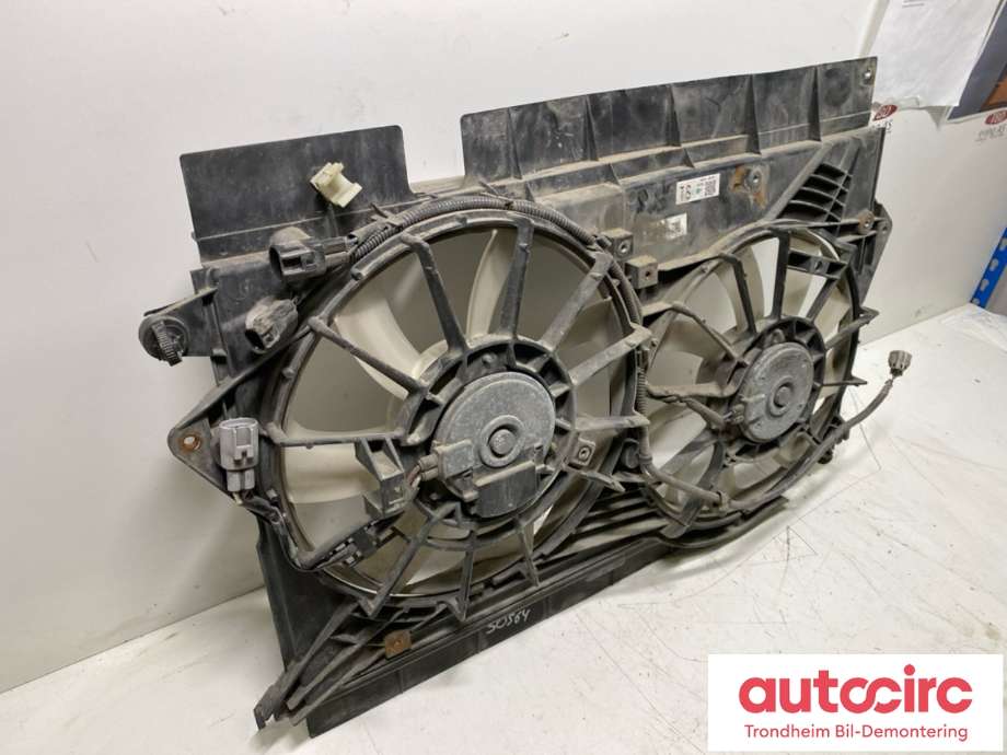 Kjølevifte elektrisk til Toyota Avensis 2009-2015 (Type III, Fase 1)  (167110R060|163610R030| 163630R030|163610R080| 163630R040)