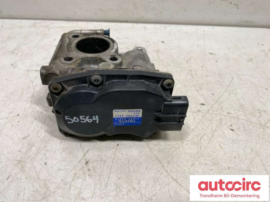 EGR-ventil til Toyota Avensis 2009-2015 (Type III, Fase 1) (DENSO|258000R010|25620-26090|25620-0R020|25620-0R012|25620-0R022|25620-26111|25620-0R021|25620-26092|25620-26110|25620-0R011|25620-26091)
