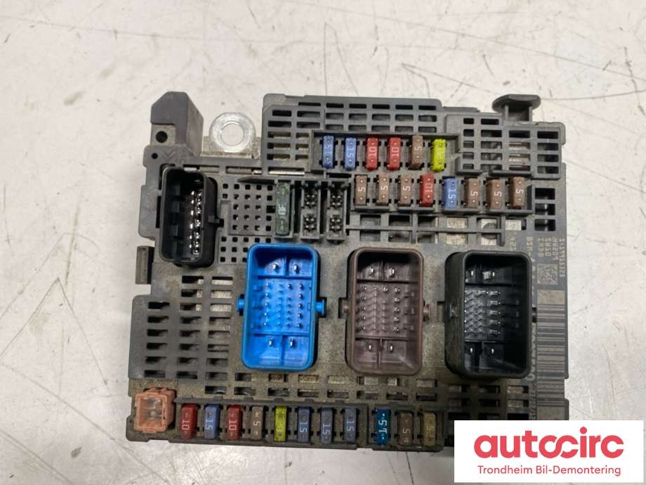 Sikringsboks motorrom til Peugeot 508 2011-2014 (Type I, Fase 1) (6500KL|1607285280|9810719280|9677987580|)