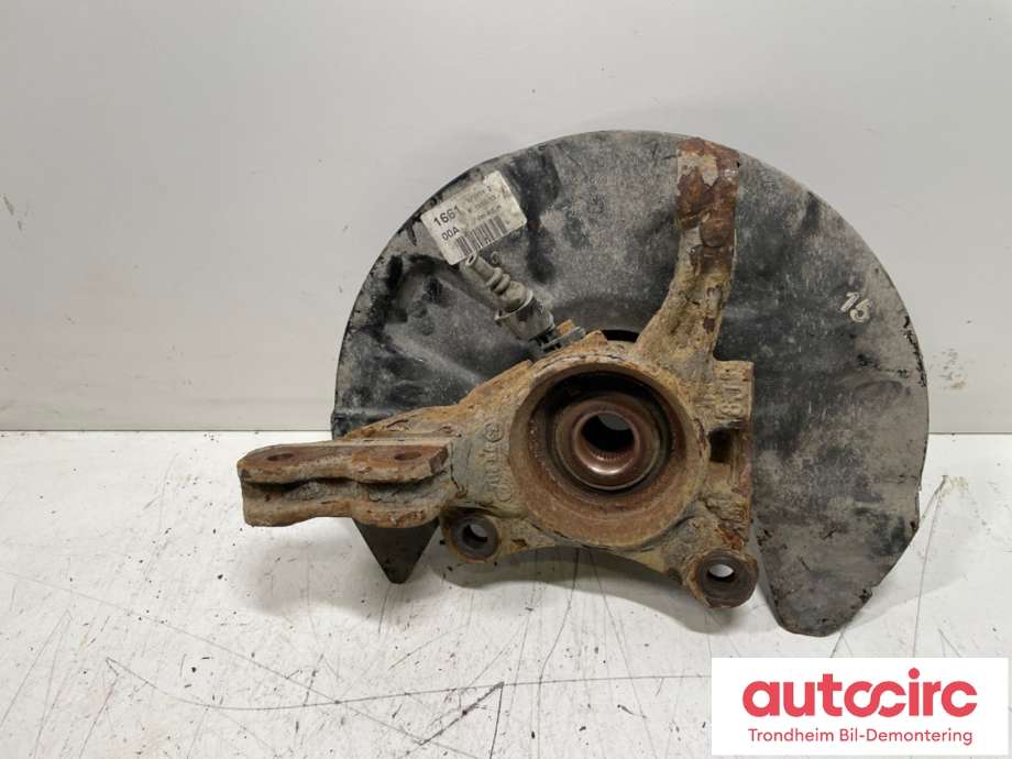 Hjulspindel høyre foran til VW Transporter / Caravelle 2009-2015 (Fase 2) (T5) (T5) (7H8407258C|7H8 407 258 C|)