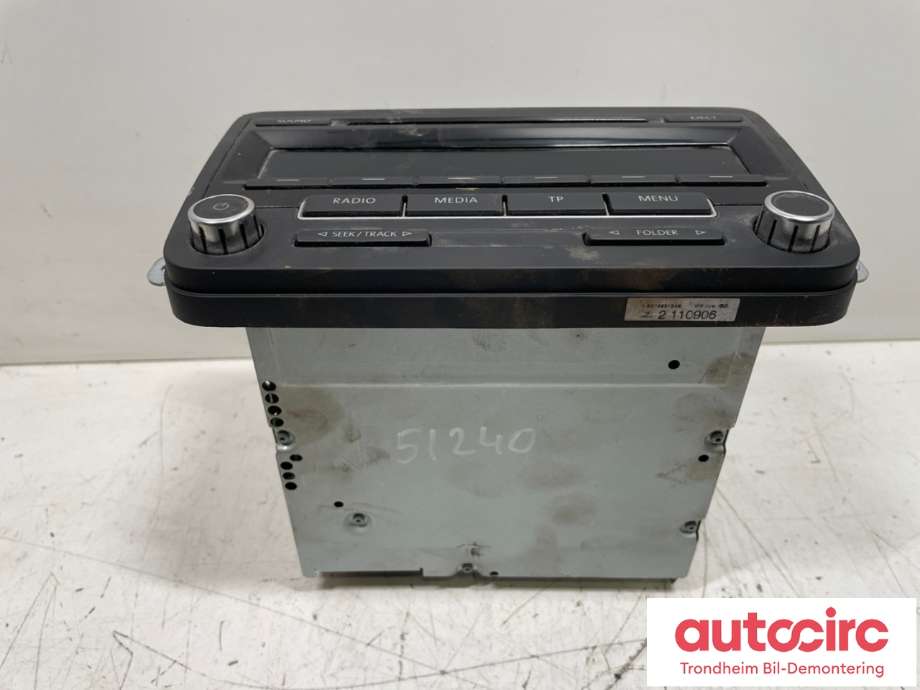 Bilstereo til VW Transporter / Caravelle 2009-2015 (Fase 2) (T5) (T5) (BOSCH|5M0 057 186 J|)