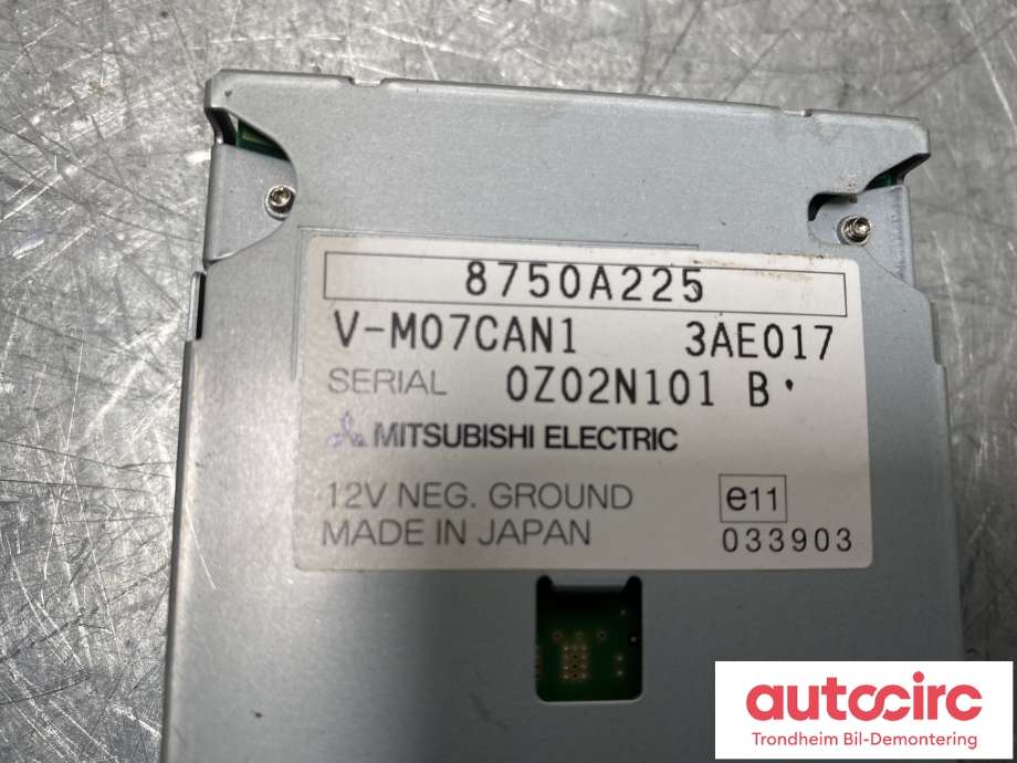 Styreenhet diverse til Mitsubishi ASX 2010-2019  (8750A225|)