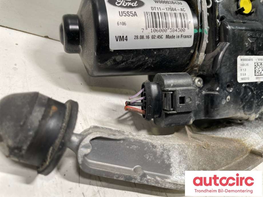 Viskermotor foran venstre til Ford Transit Connect 2013-2018 Type II, Fase 1  (2080409|DT11-17504-AD| DT11-17504-AC|)