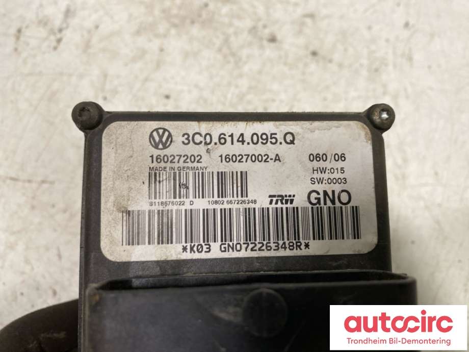 ABS sentral til VW Passat 2005-2010 (B6) (B6) (3C0 614 109 A|3C0 614 095 Q|)