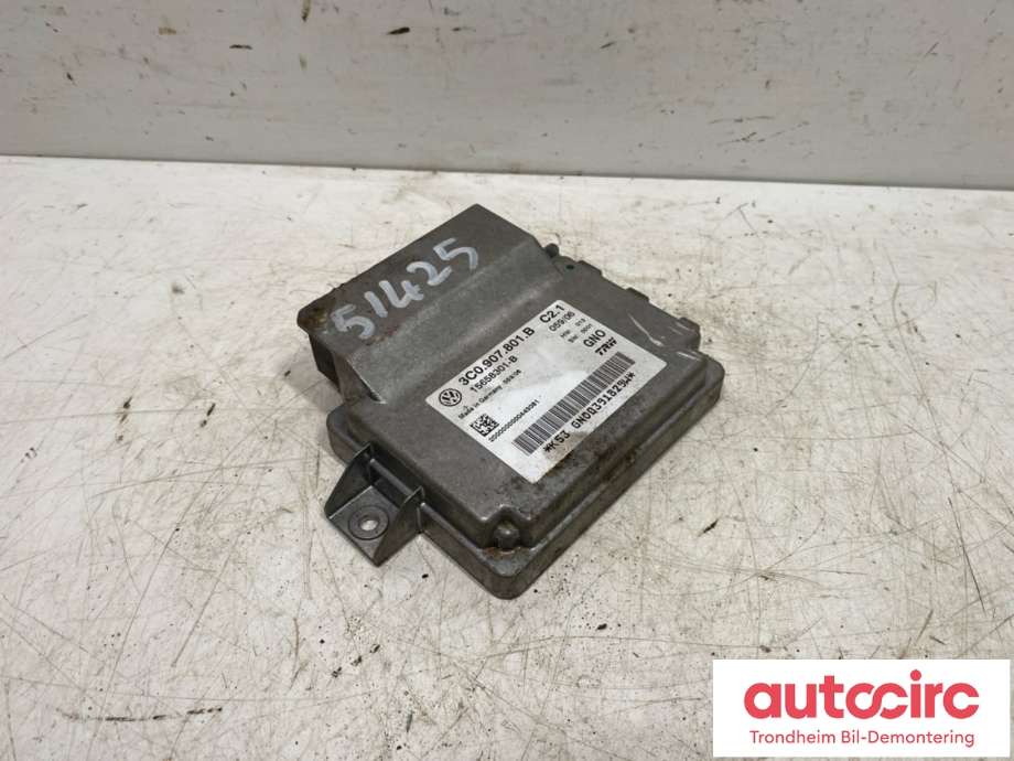 Styreenhet elektrisk parkbrems (EPB - Electric Parking Brake) til VW Passat 2005-2010 (B6) (B6) (TRW|3C0 907 801 G|3C0 907 801 B|3C0907801E)