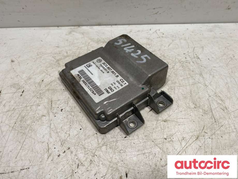Styreenhet elektrisk parkbrems (EPB - Electric Parking Brake) til VW Passat 2005-2010 (B6) (B6) (TRW|3C0 907 801 G|3C0 907 801 B|3C0907801E)