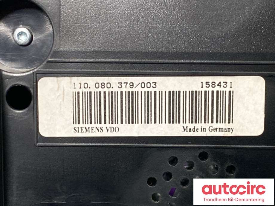 Instrumentpanel til VW Touran 2007-2010 (Type I, Fase 2)  (1T0920874A|1T0 920 874 AX|)