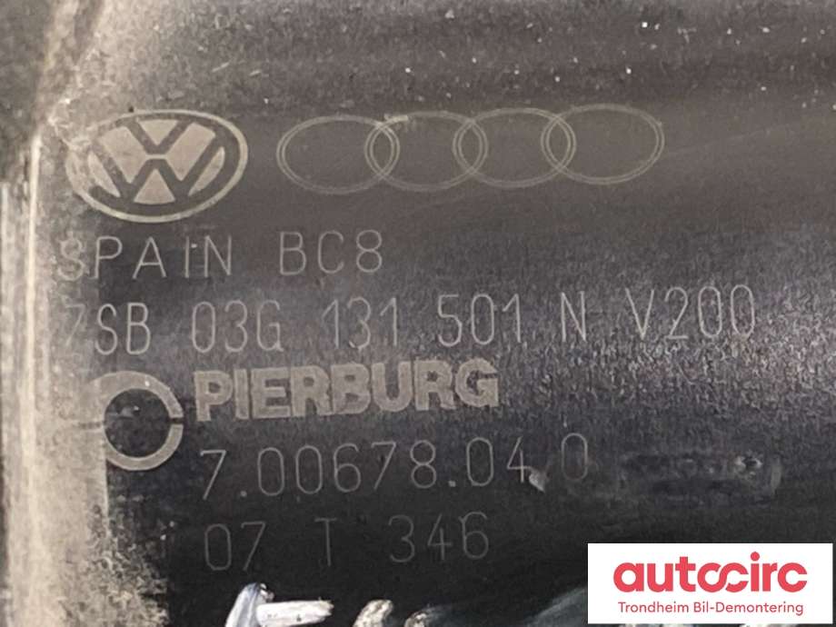 EGR-ventil til VW Touran 2007-2010 (Type I, Fase 2) (03G 131 501 N|)