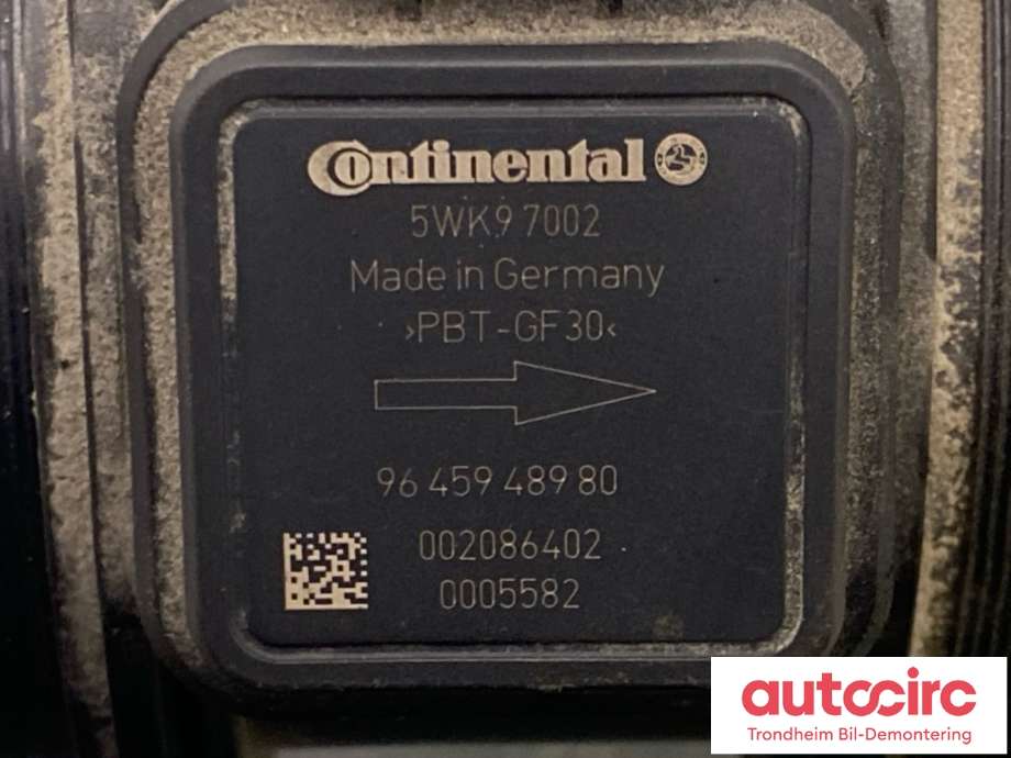 Luftmengde/luftmassemåler til Mitsubishi Outlander 2010-2012 (Type II, Fase 2)  (9645948980|1525A015|)