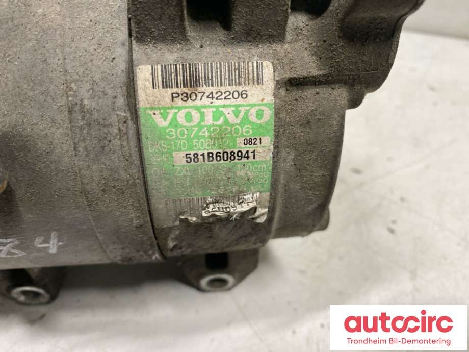 Aircondition kompressor til Volvo V70 2005-2007 (Type II, Fase 2)  (ZEXEL|30742206|36001066|)
