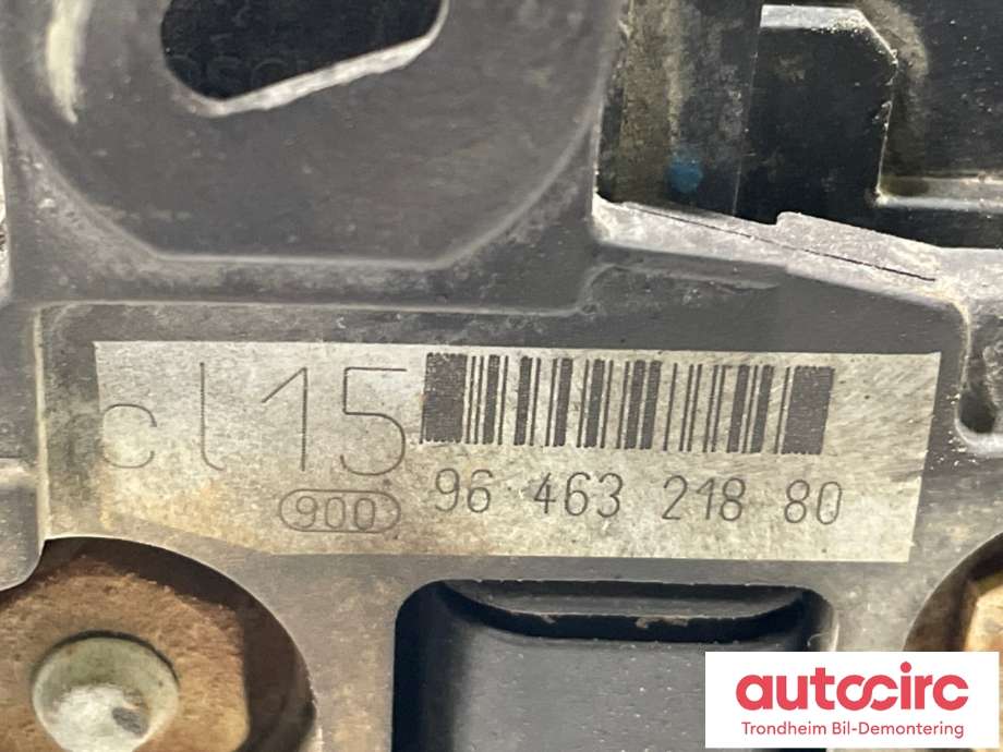 Dynamo diesel til Peugeot Partner 2002-2008 (Type I, Fase 2) (BOSCH|9646321780|5705AS|5705NH|1638095180|5705EY| 98 463 218 80)