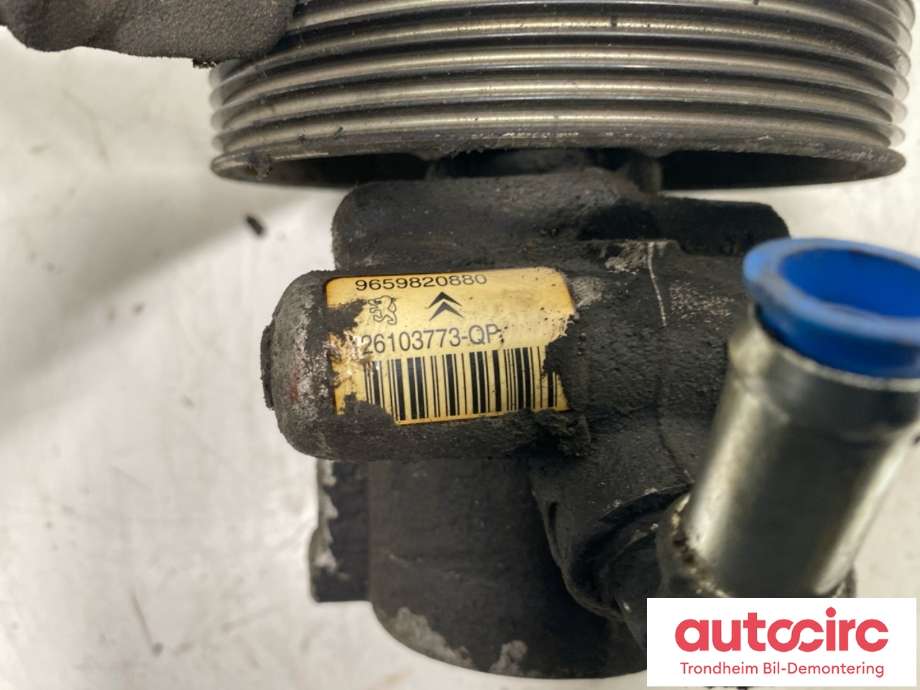 Servo pumpe mekanisk til Peugeot Partner 2002-2008 (Type I, Fase 2)  (9659820880|4007JC|4007WL|1673620980|26103773-QP|26057304)