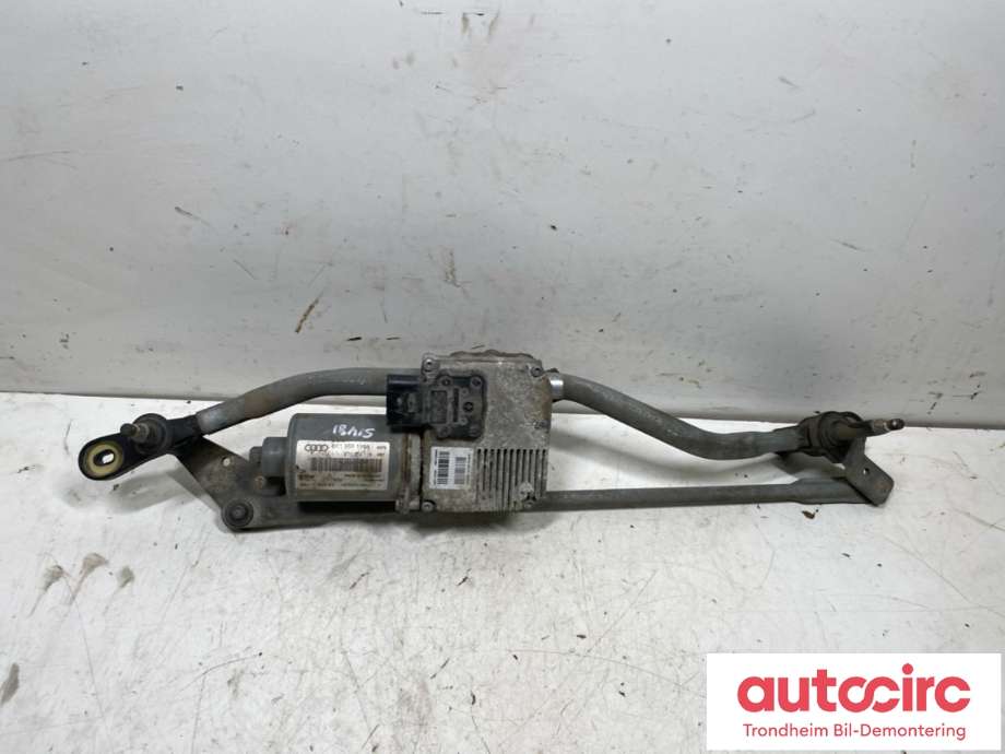 Viskermotor frontrute komplett m/overføring til Audi A4 2007-2014 (Type IV) (B8) (B8) (VALEO|8K1 955 023 C|)