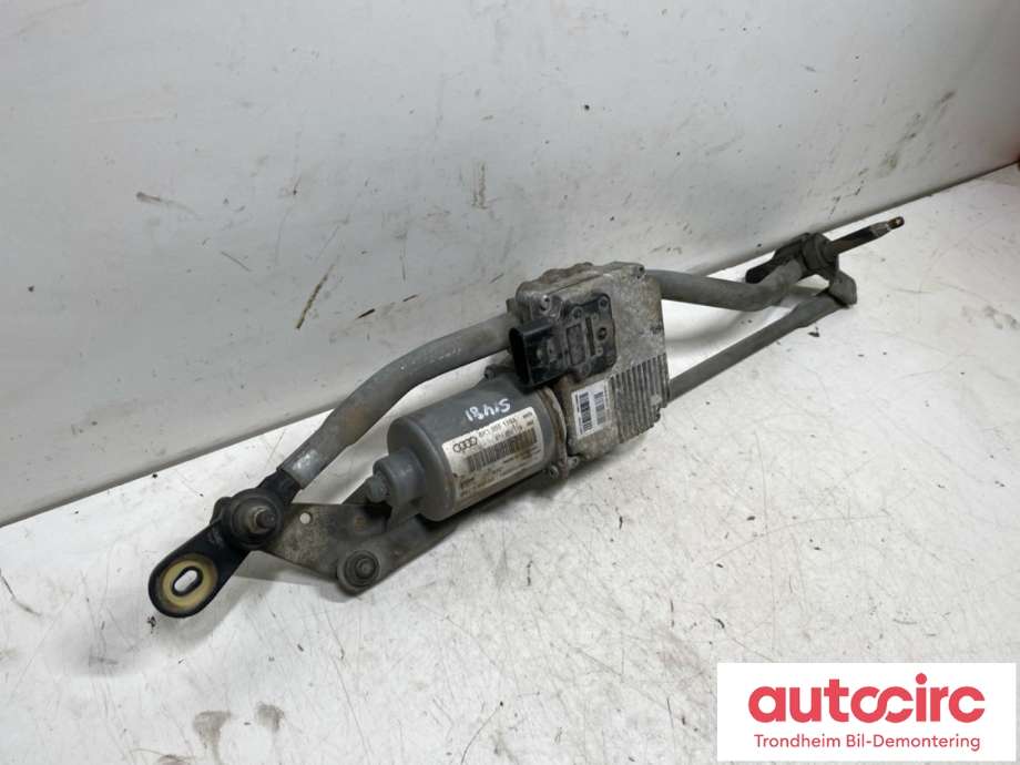 Viskermotor frontrute komplett m/overføring til Audi A4 2007-2014 (Type IV) (B8) (B8) (VALEO|8K1 955 023 C|)
