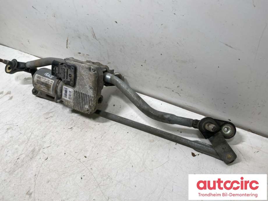 Viskermotor frontrute komplett m/overføring til Audi A4 2007-2014 (Type IV) (B8) (B8) (VALEO|8K1 955 023 C|)