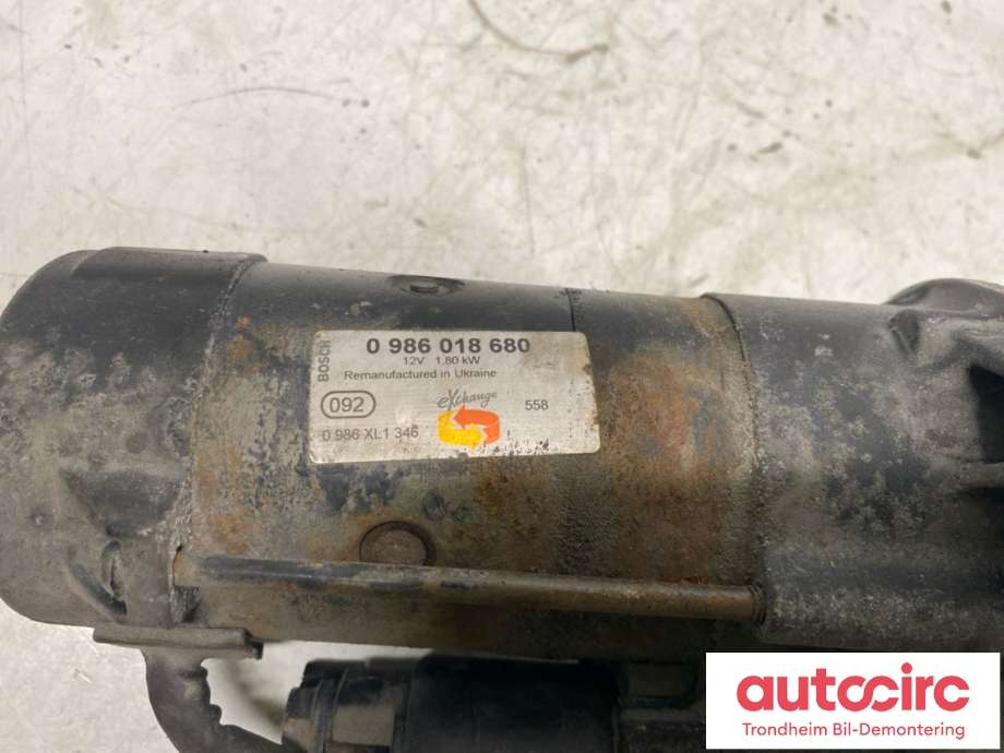 Starter diesel til Toyota Avensis 2003-2008 (Type II)  (28100-0G020|281000G020|0986018680)