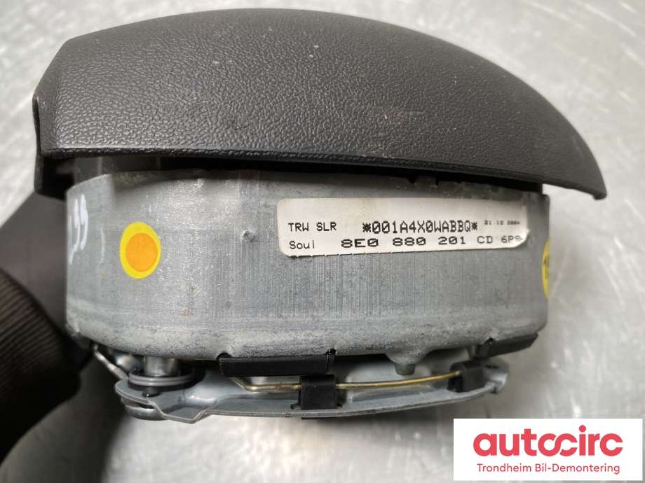 Airbag rattpute til Audi A4 2004-2008 (Type III) (B7) (B7) (8E0880201CD|)