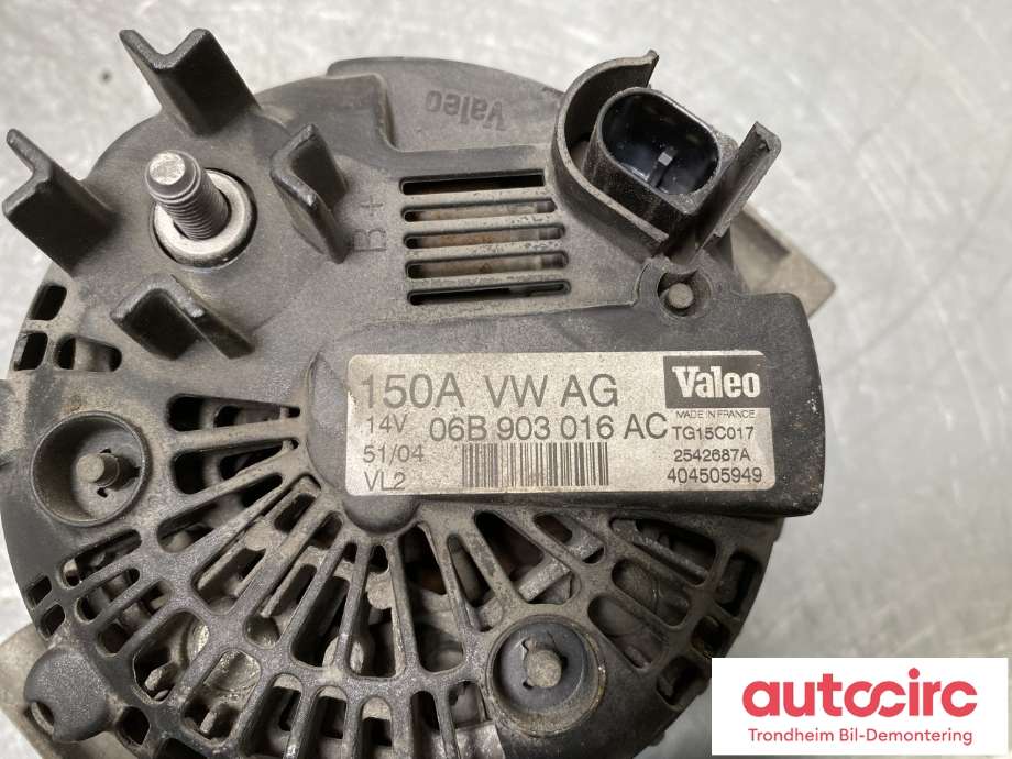 Dynamo til Audi A4 2004-2008 (Type III) (B7) (B7) (06B903019GX|06D903016X|)