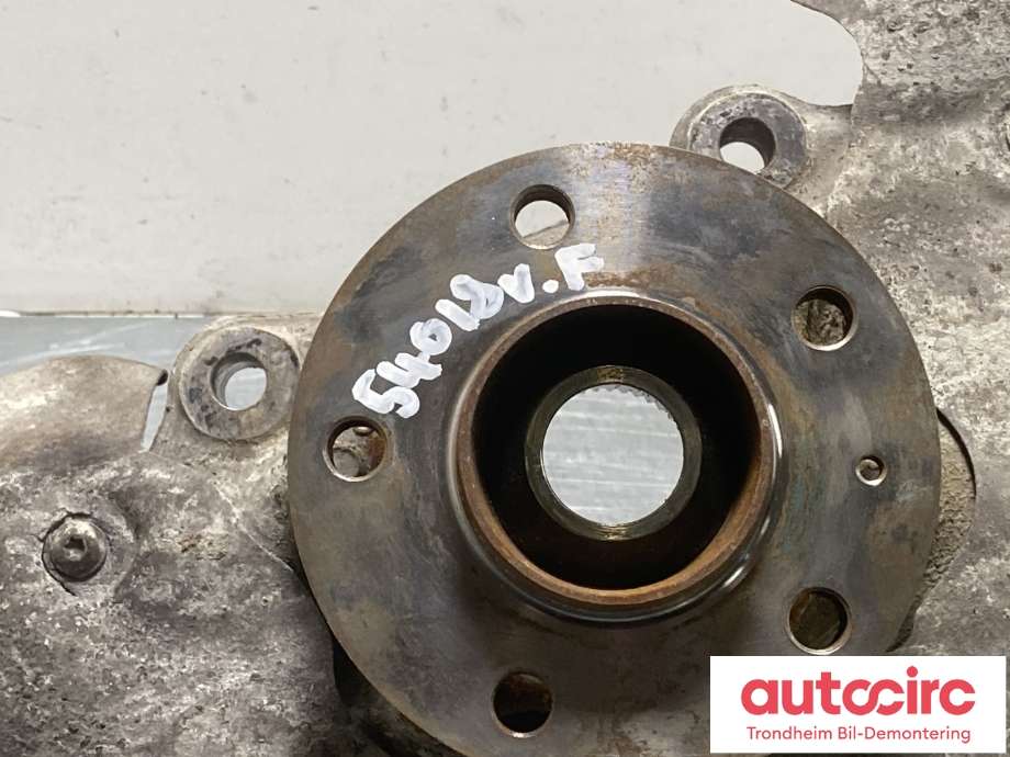 Hjulspindel venstre foran til Audi A6, Allroad 2012-2014 (Type III, Fase 1) (C7) (C7) (DIESEL/AUTOMAT|4G0 407 253 B|)