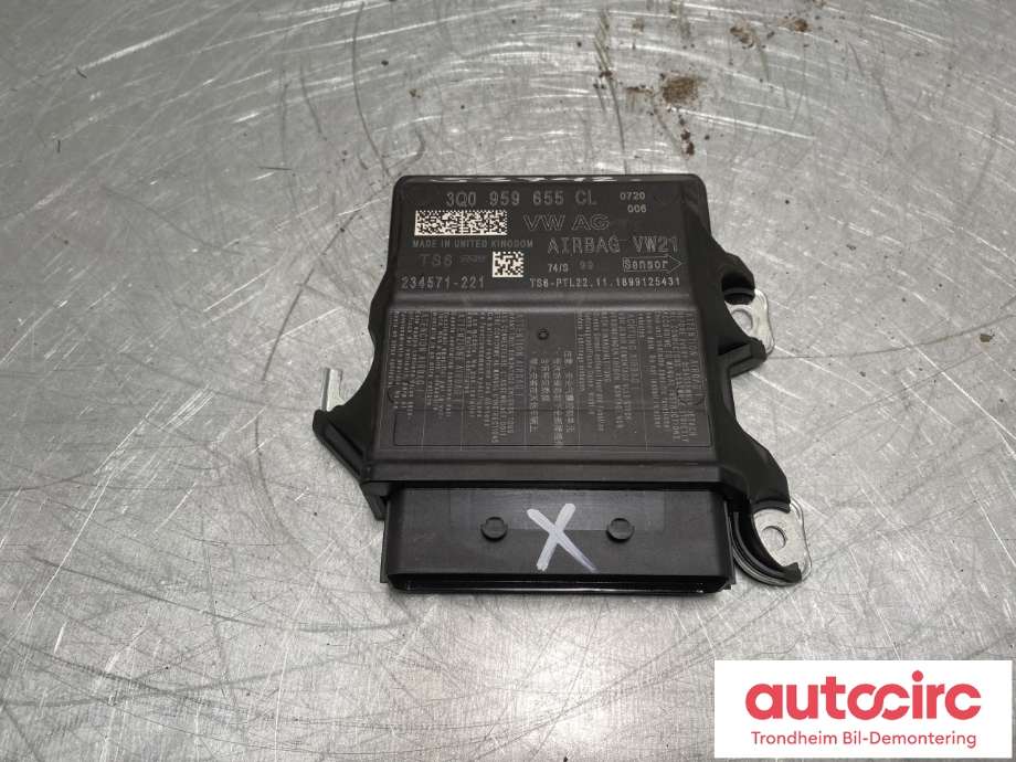 Styreenhet airbag hovedsensor til VW Crafter, 2016-->> (Type II) (65.25813-6007)