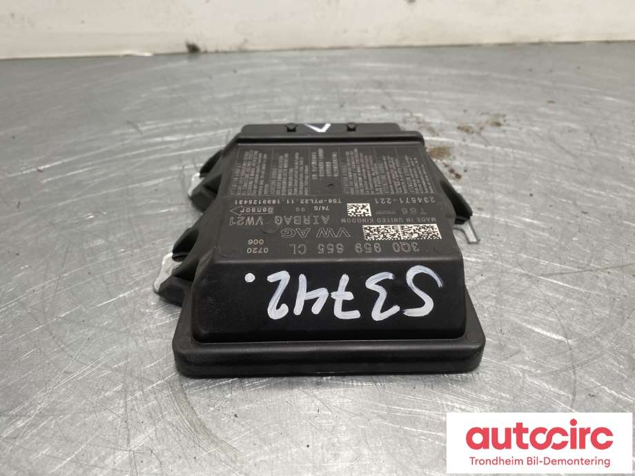 Styreenhet airbag hovedsensor til VW Crafter 2016-->> (Type II) (65.25813-6007|3Q0 959 655 CL|)