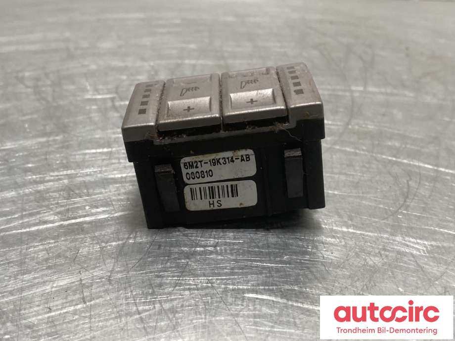 Bryter setevarme til Ford S-Max 2006-2010 (Type I, Fase 1)  (6M2T-19K314-AB|1556673|6M2T-19K314-AC)