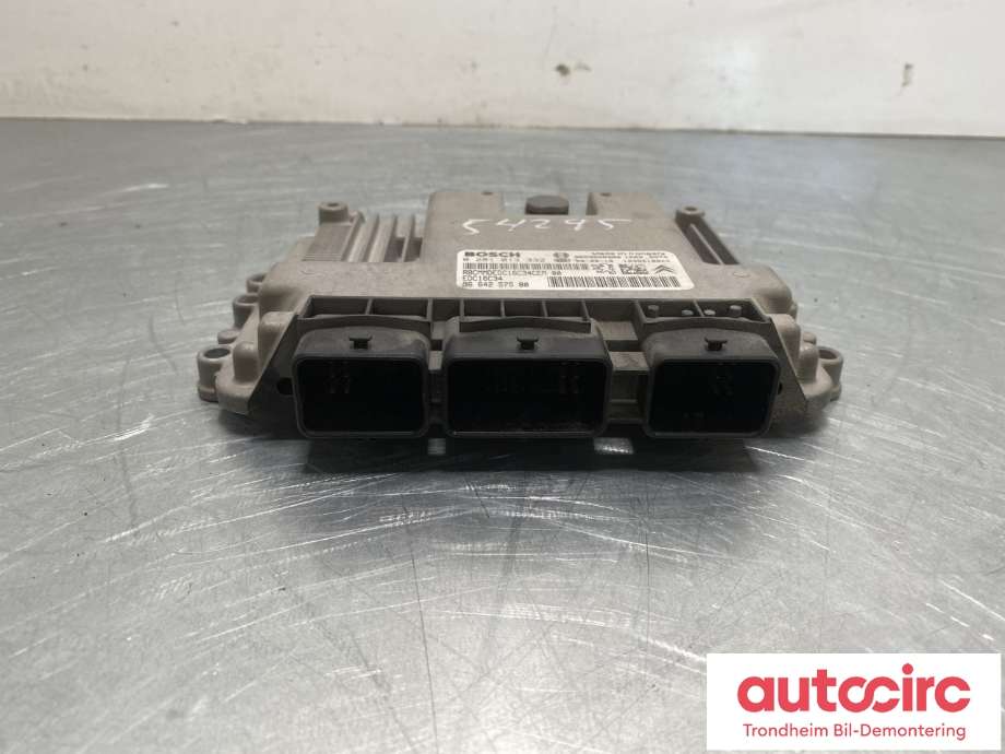 Styreenhet motor til Peugeot 308 2007-2011 (Type I, Fase 1)  (BOSCH|9664257580|1942 WS|1942 WT| 0281013332)