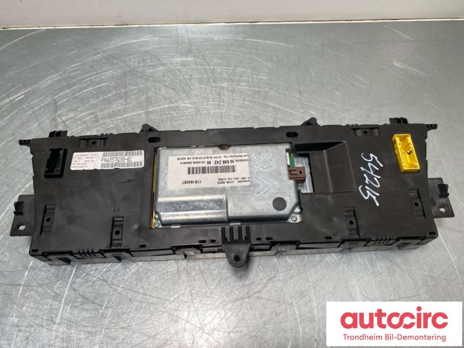 Instrumentpanel til Citroën C4, Picasso 2006-2013 (Type I)  (9665578280|6103W1|)